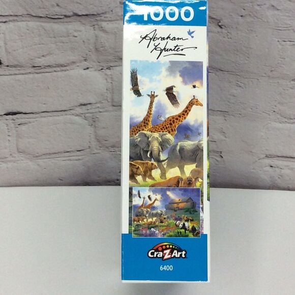 Cra-Z-Art Jigsaw Puzzle Abraham Hunter “Noah’s Ark” 1000 Piece Colorful MADE USA - Picture 3 of 7